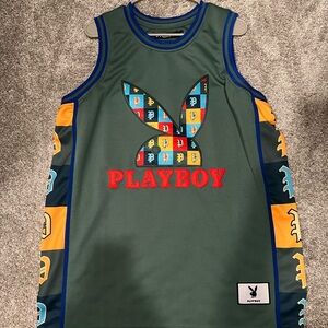 Playboy Green and Yellow jersey